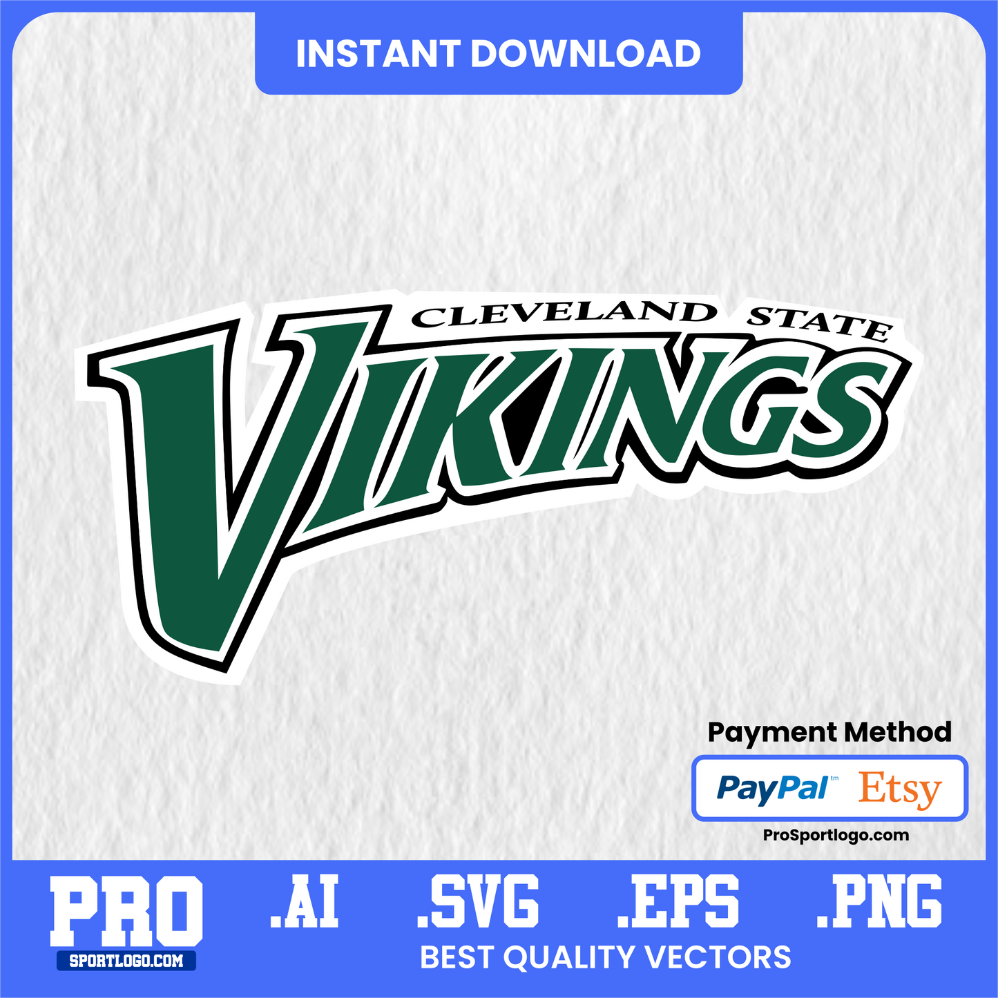 Cleveland State Vikings SVG & PNG Bundle – Cricut & Sublimation Ready