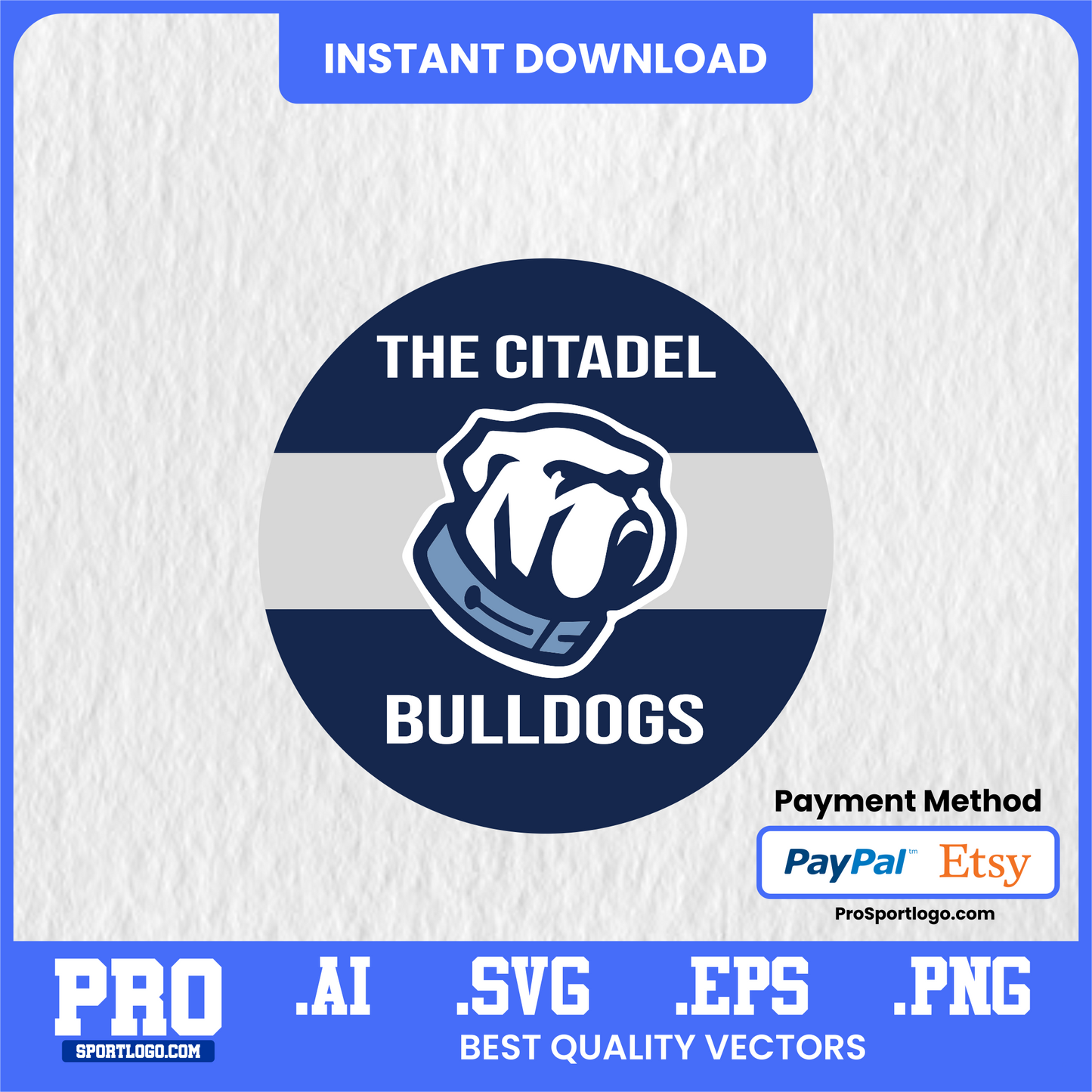 Citadel Bulldogs Editable Vector Art – AI & SVG Mascot Files