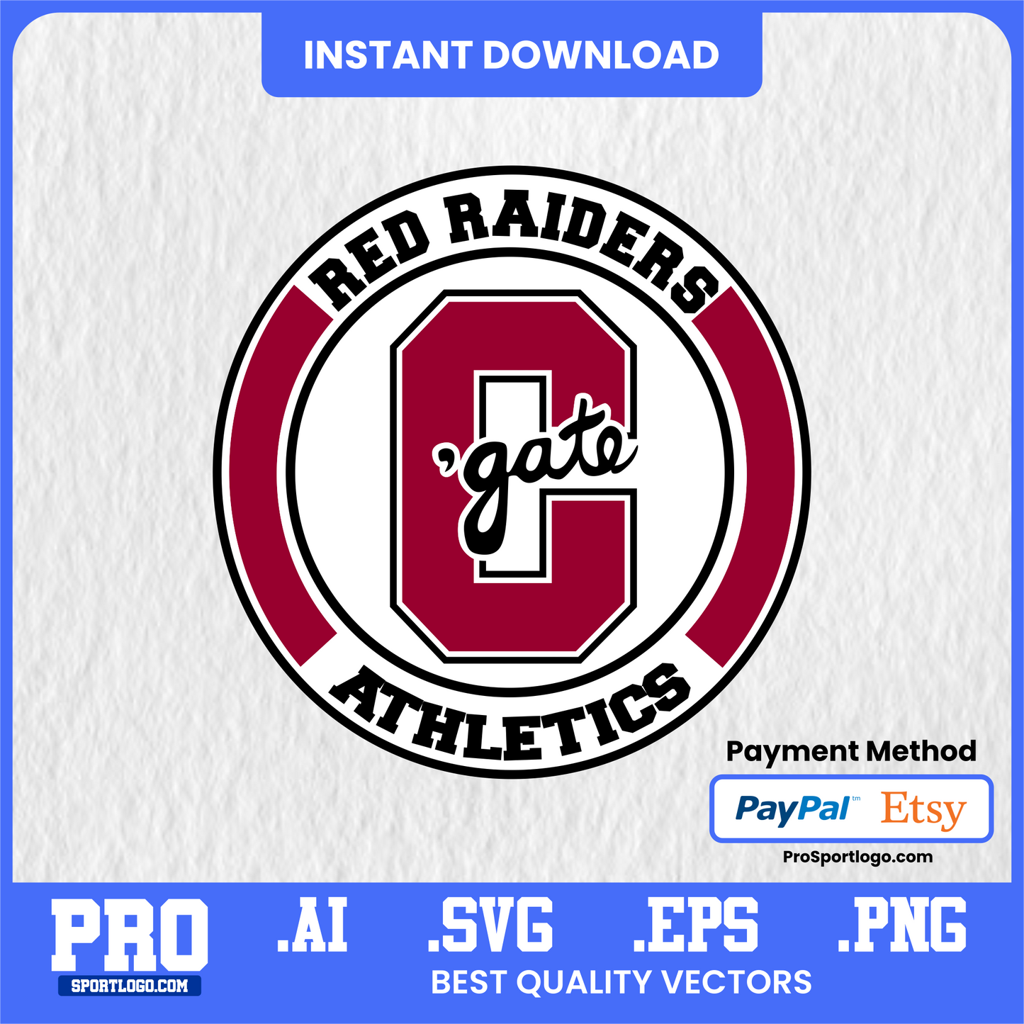 Colgate Raiders Spirit Bundle – Digital Files for Fans, Merch & Crafts