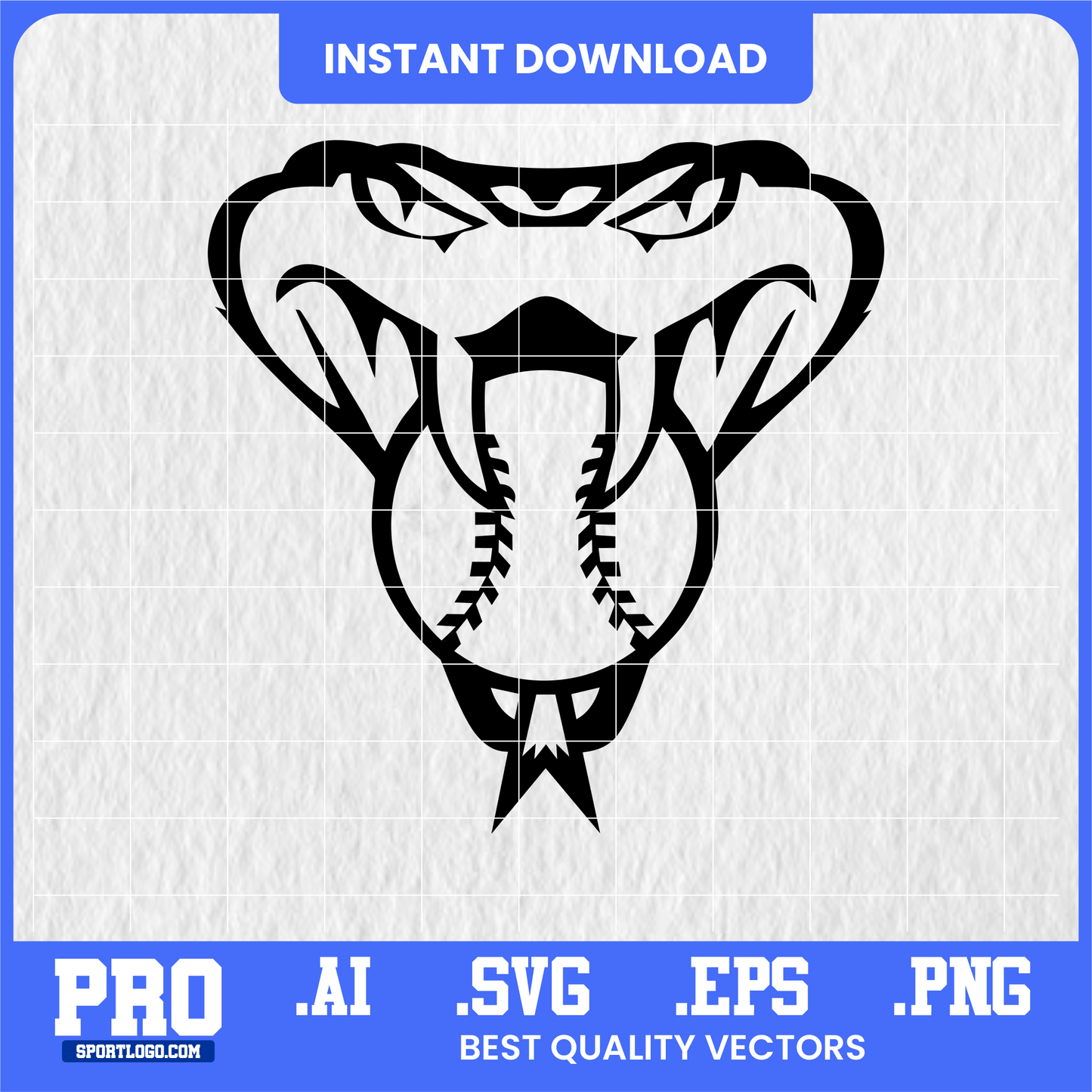 Arizona Diamondbacks baseball team logo SVG — digital vector file for Cricut, Silhouette, vinyl cutting, and DIY crafts