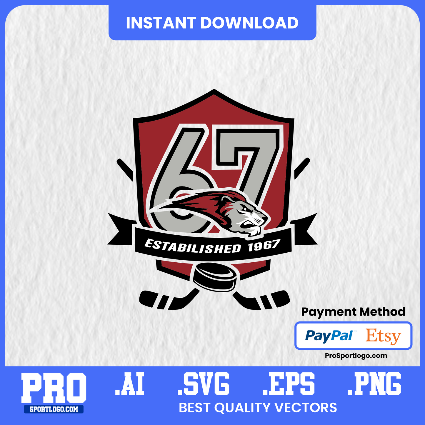 Bryn Athyn Lions Logo, Vector File, PDF, AI, PNG