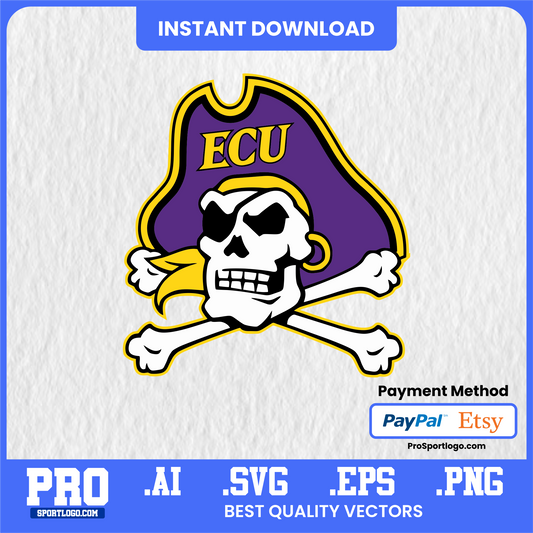 East Carolina Pirates SVG Bundle – DIY Fan Crafts for Cricut & Silhouette
