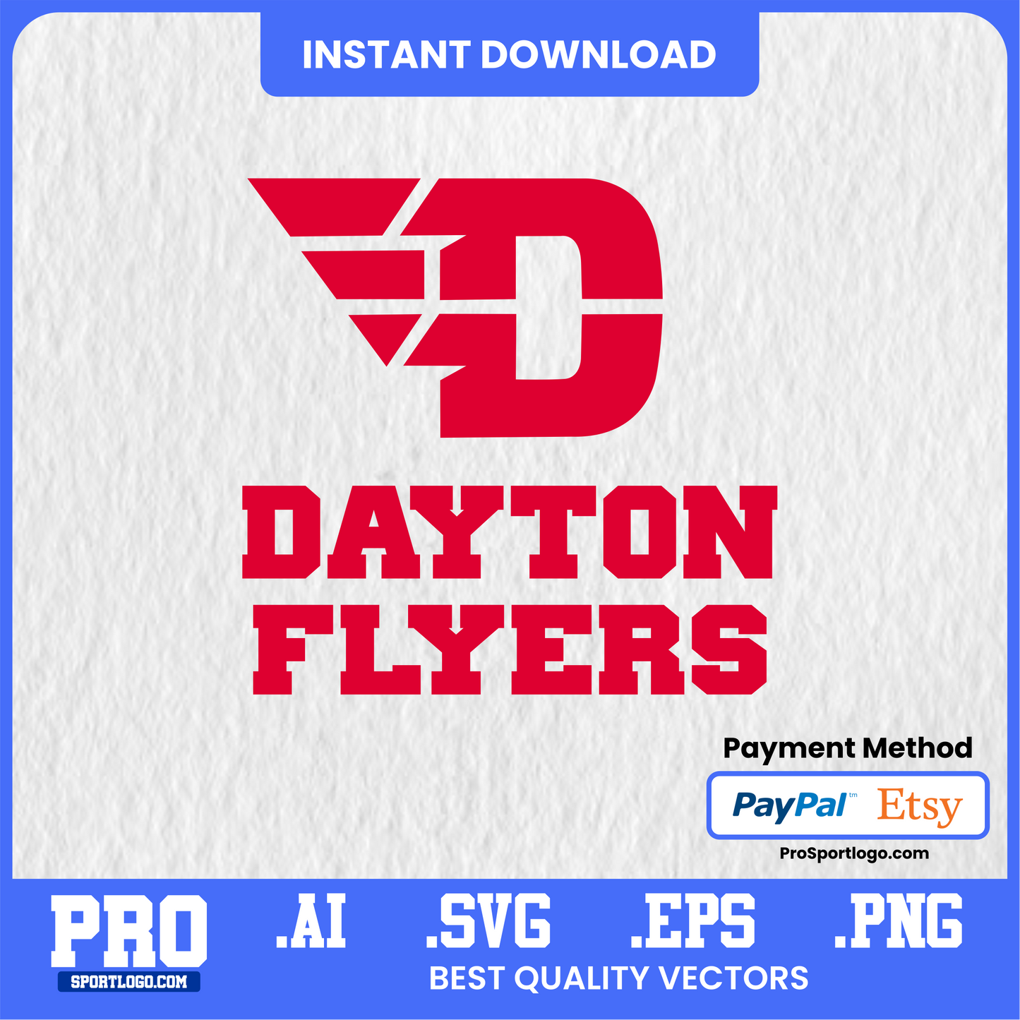 Download Dayton Flyers Logo SVG, PNG, PDF, AI – Perfect for DIY Crafts & Prints