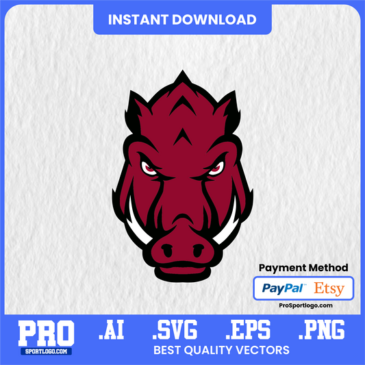 Arkansas Razorbacks Logo, Vector File, PDF, AI, PNG