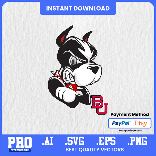 Boston University Terriers Logo, Vector File, PDF, AI, PNG