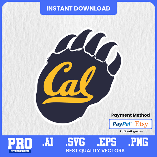 California Golden Bears Logo, Vector File, PDF, AI, PNG