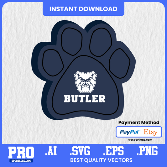 Butler Bulldogs Logo, Vector File, PDF, AI, PNG