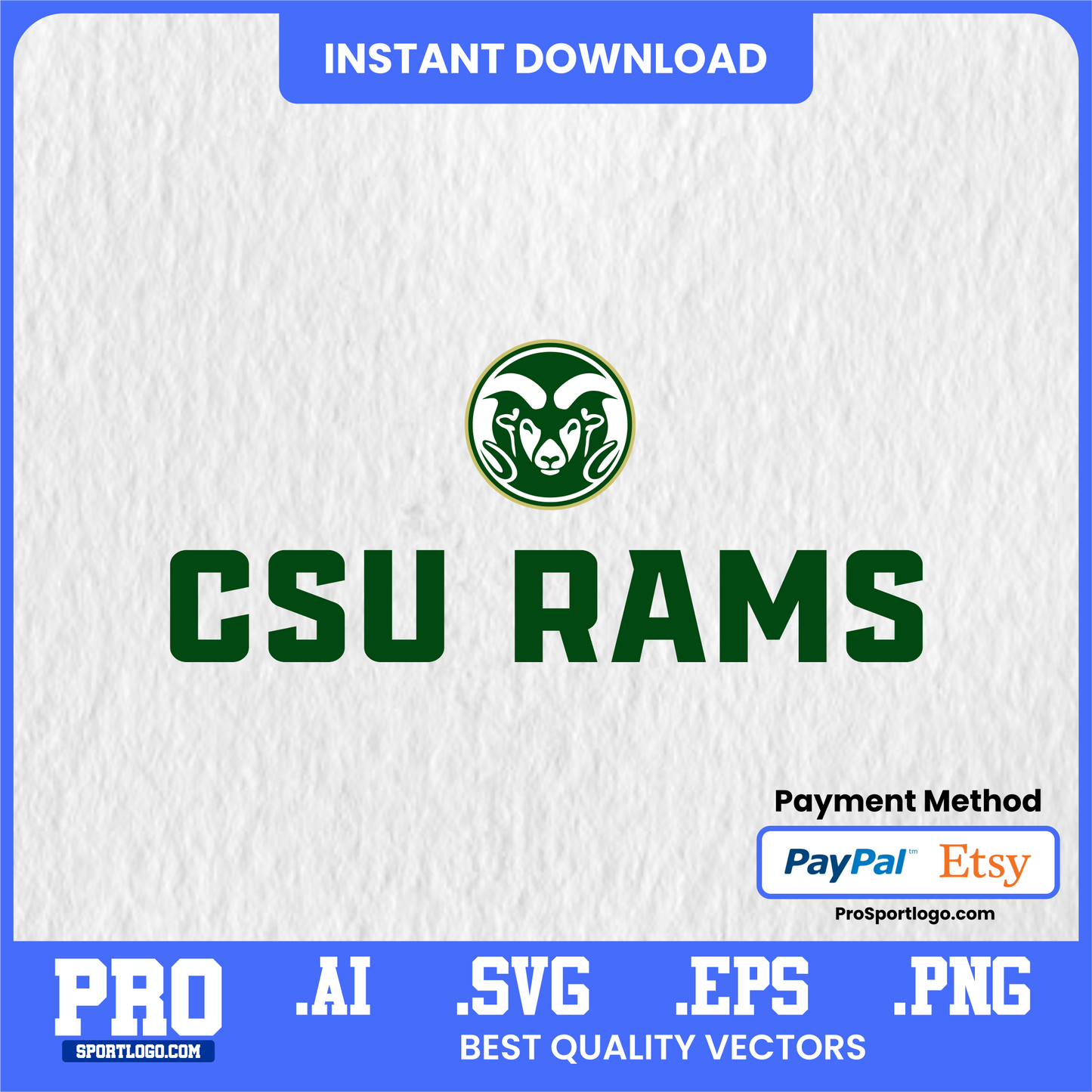 Colorado State Rams SVG Bundle – NCAA Team Logo for Cricut Projects