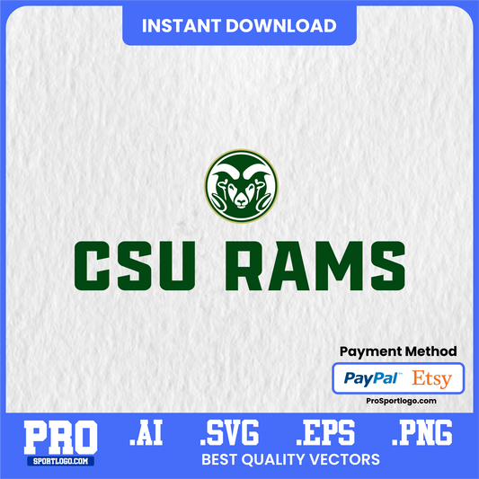 Colorado State Rams SVG Bundle – NCAA Team Logo for Cricut Projects