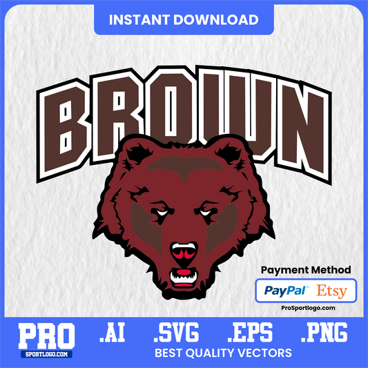 Brown Bears Logo, Vector File, PDF, AI, PNG