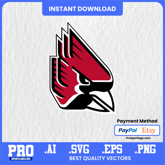 Ball State Cardinals Logo, Vector File, PDF, AI, PNG