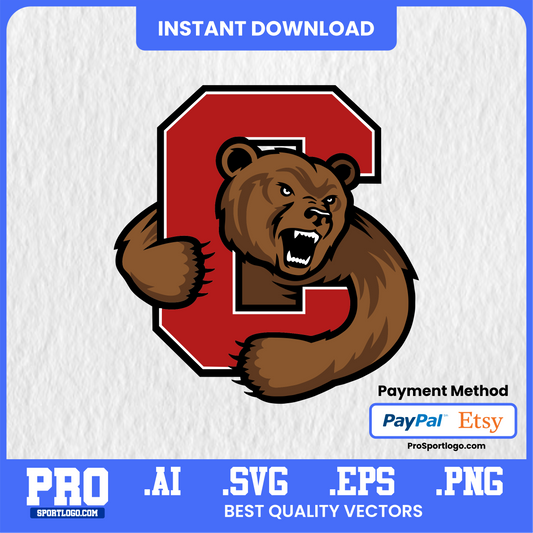 Cornell Big Red SVG SVG Bundle – Premium Vector Logo for Cricut, Silhouette, and Custom Sportswear