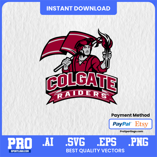 Colgate Raiders SVG Bundle – Digital Files for Cricut & Sublimation