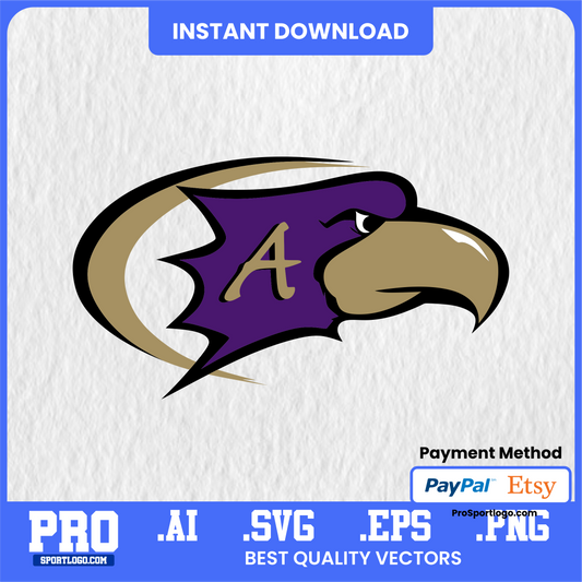 Avila Eagles Logo, Vector File, PDF, AI, PNG