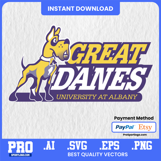 Albany Great Danes Logo, Vector File, PDF, AI, PNG