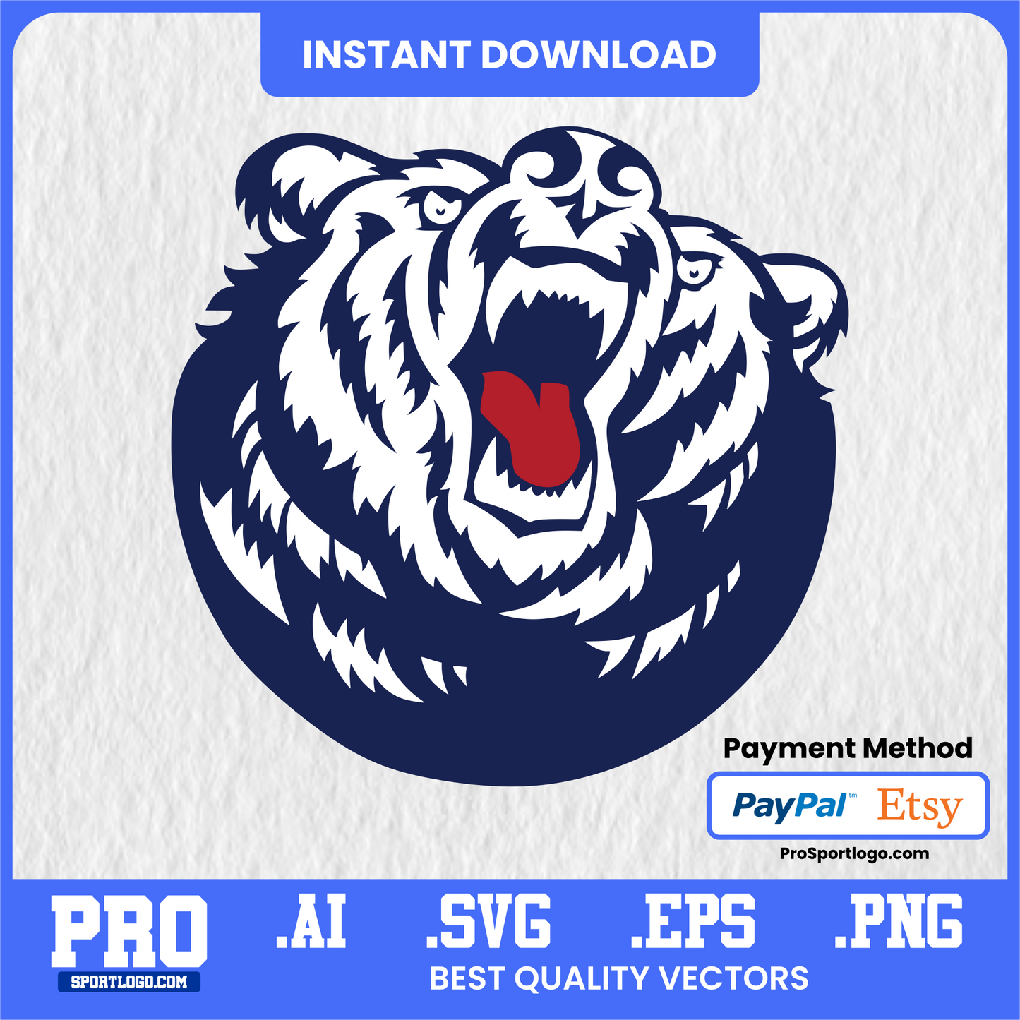 Belmont Bruins Logo, Vector File, PDF, AI, PNG