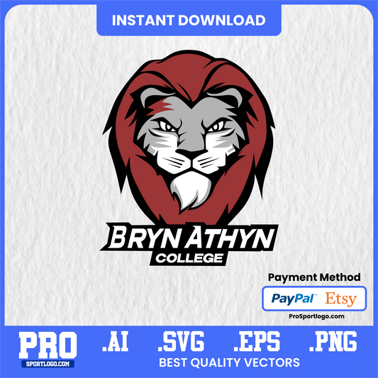 Bryan College Lions Logo, Vector File, PDF, AI, PNG