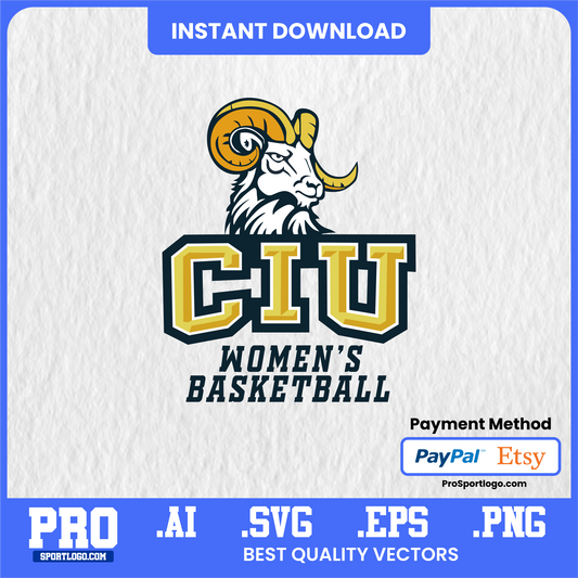 Columbia International Rams Wall Art – Printable NCAA Poster for Home or Dorm