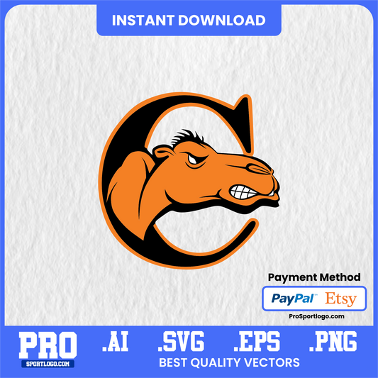 Campbell University Emblem, High‑Resolution Digital Design, PDF, AI, PNG