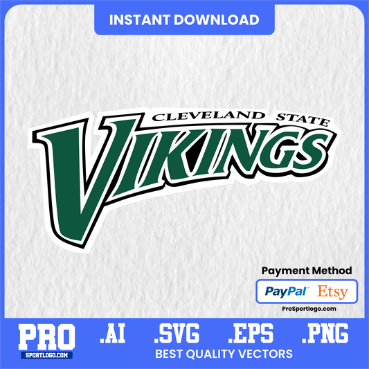 Cleveland State Vikings SVG & PNG Bundle – Cricut & Sublimation Ready