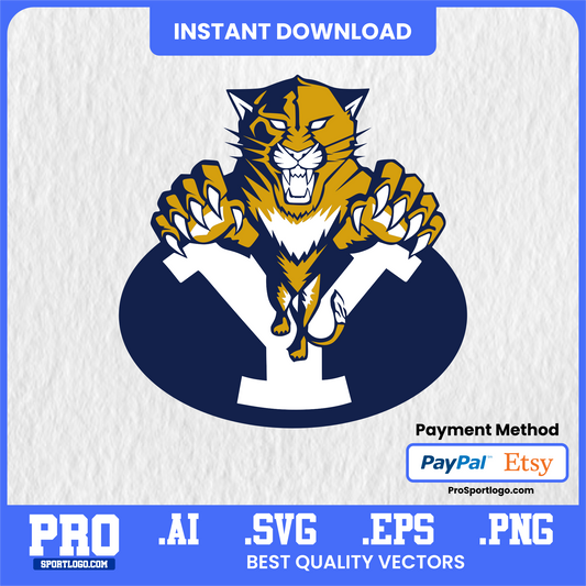 Brigham Young University Emblem, High‑Resolution Digital Design, PDF, AI, PNG