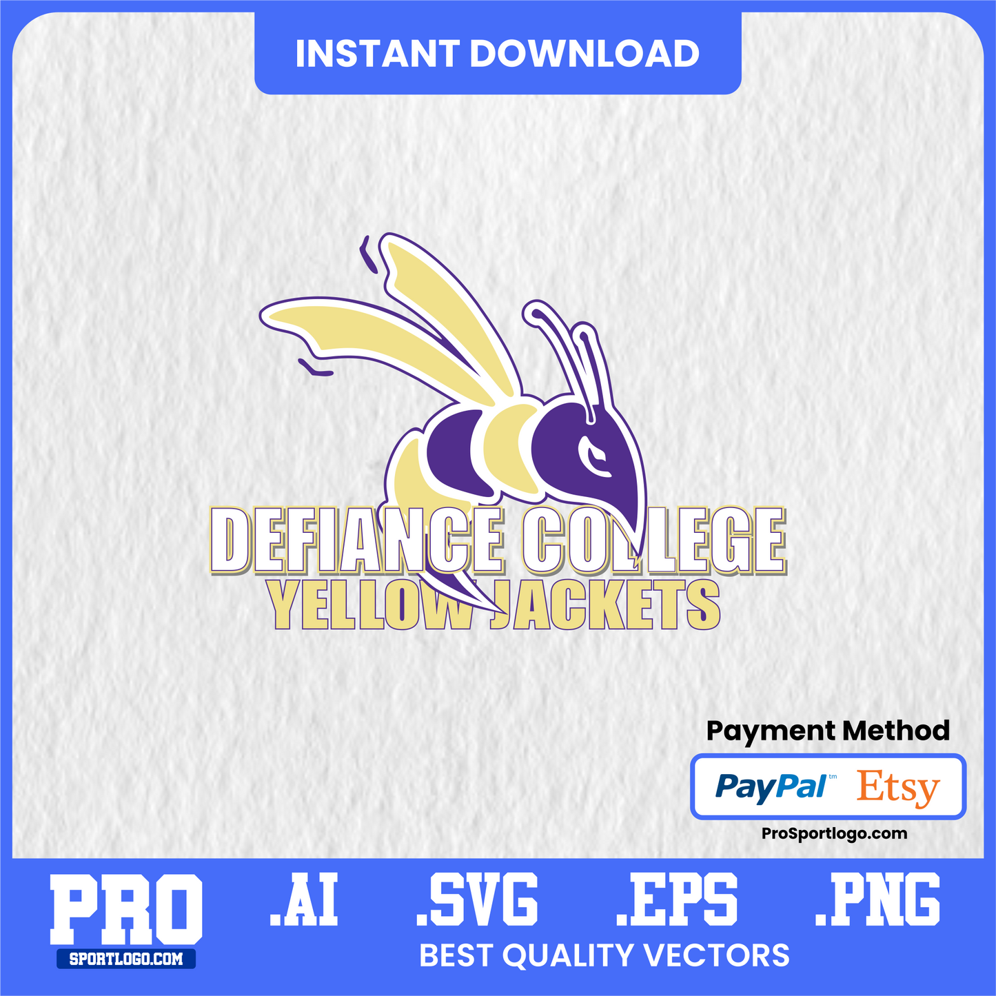 Create Bold Designs with Deflance Yellow Jackets – Digital Art in PNG, PDF, AI, SVG