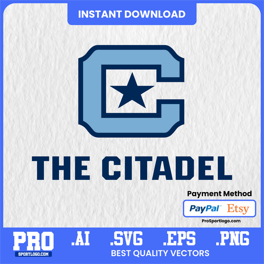 Citadel Bulldogs SVG & PNG Bundle – Mascot Design for Cricut & Print