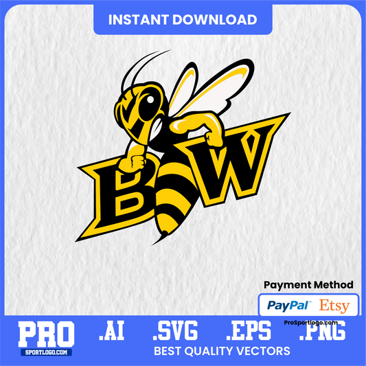 Baldwin Wallace University Emblem, Digital Download, PDF, AI, PNG