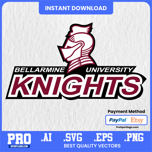 Bellarmine University Emblem, High-Resolution Digital Design, PDF, AI, PNG