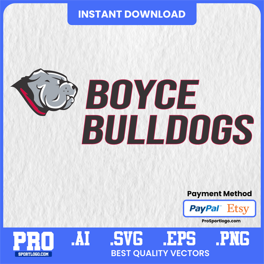 Boyce College Emblem, High-Resolution Digital Design, PDF, AI, PNG
