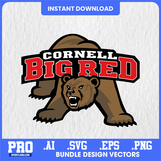 Cornell Big Red Printable Poster – High-Resolution NCAA Wall Art for Dorms & Game Rooms
