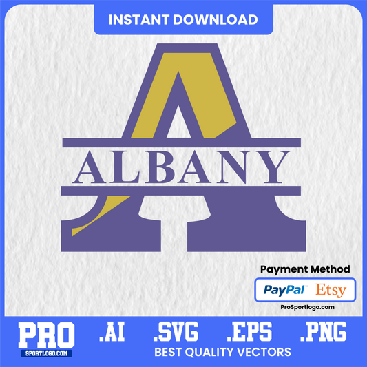 Albany Great Danes Team Emblem, Digital Download, PDF, AI, PNG