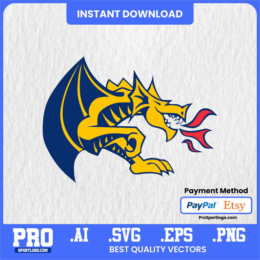 Drexel Dragons Printable Wall Art – Instant College Decor Download