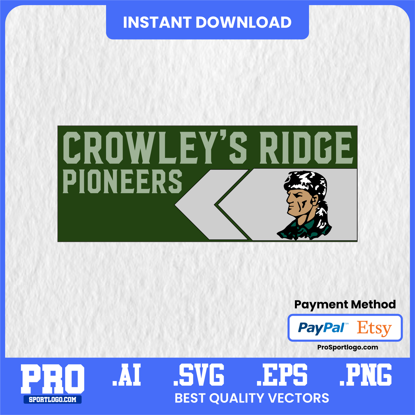 Download Crowley’s Ridge Pioneers – Vintage Pioneer Art in PNG, PDF, AI, SVG