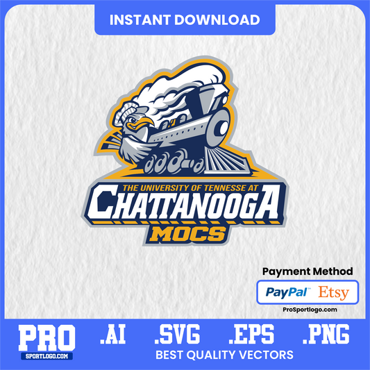 Chattanooga Mocs Printable Wall Art – Digital Poster for Dorm or Office