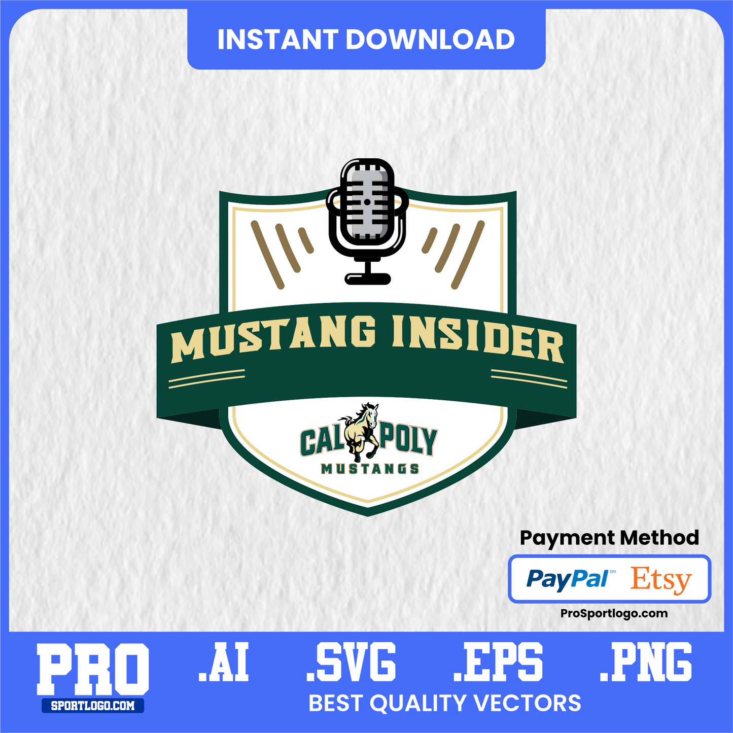 Cal Poly University Emblem, High‑Resolution Digital Design, PDF, AI, PNG