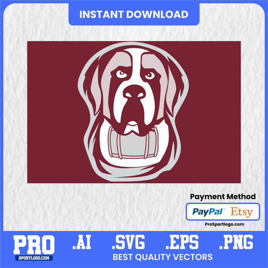 Aquinas College Saints Team Emblem, Digital Download, PDF, AI, PNG (Copy)