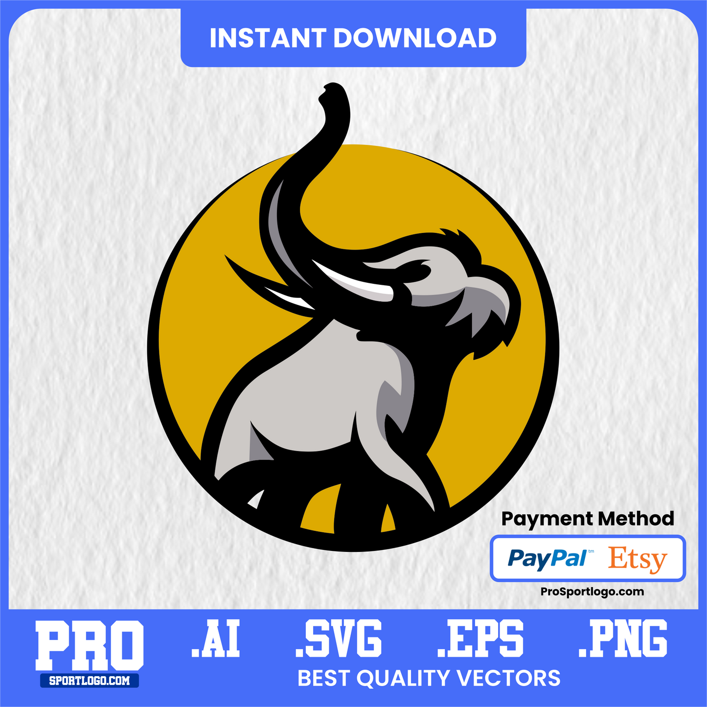 Fort Wayne Mastodons Sticker Pack – Digital PNG Clipart for Planners & Creators