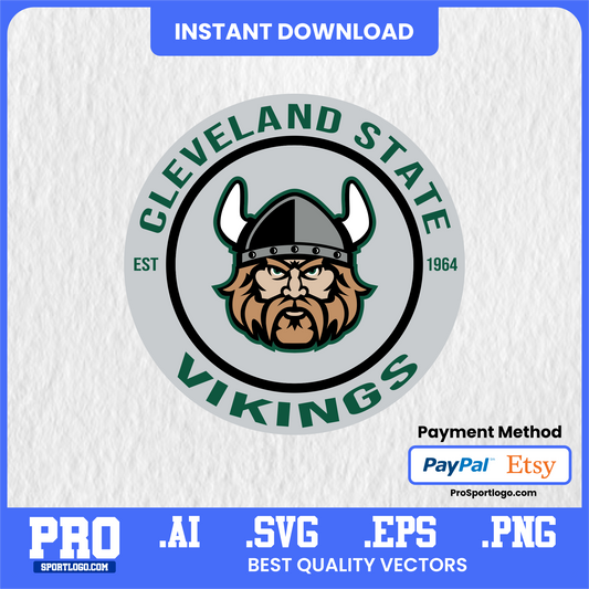 Cleveland State Digital Sticker Pack – PNG Files for Planners & Journals