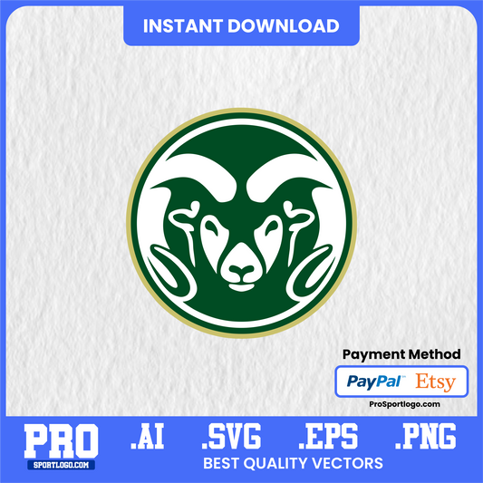 Colorado State Rams PNG Sticker Pack – Transparent Fan Art for Digital Use