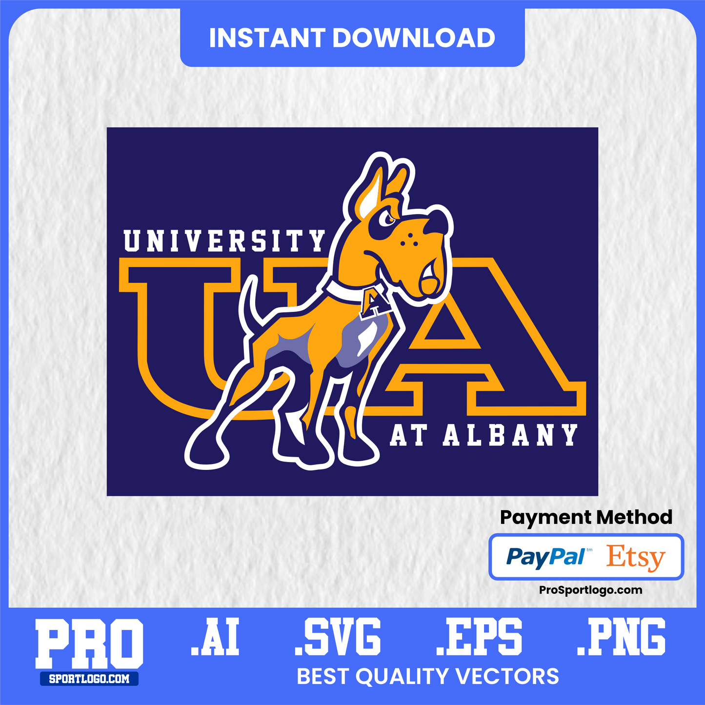 Albany Great Danes Sports Poster, High-Resolution, PDF, AI, PNG