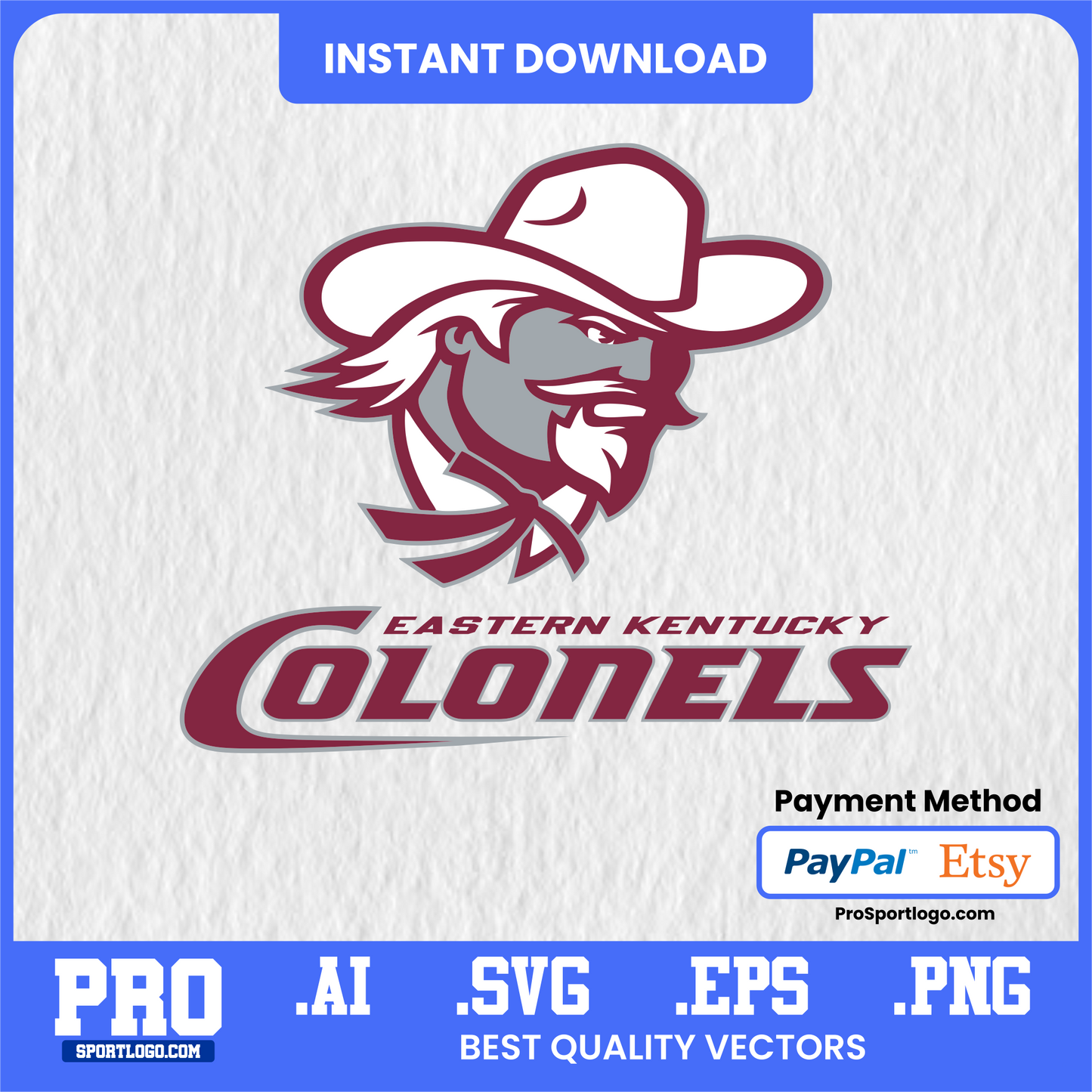 Eastern Kentucky Colonels SVG Bundle – Cut Files for Custom DIY Projects