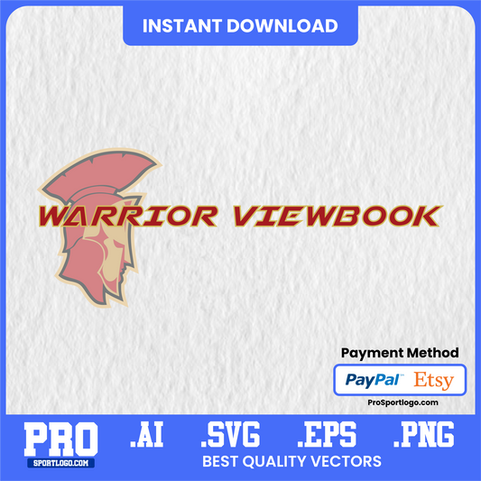 Nikao the Warrior Mascot Art, Editable Graphic, PDF, AI, PNG