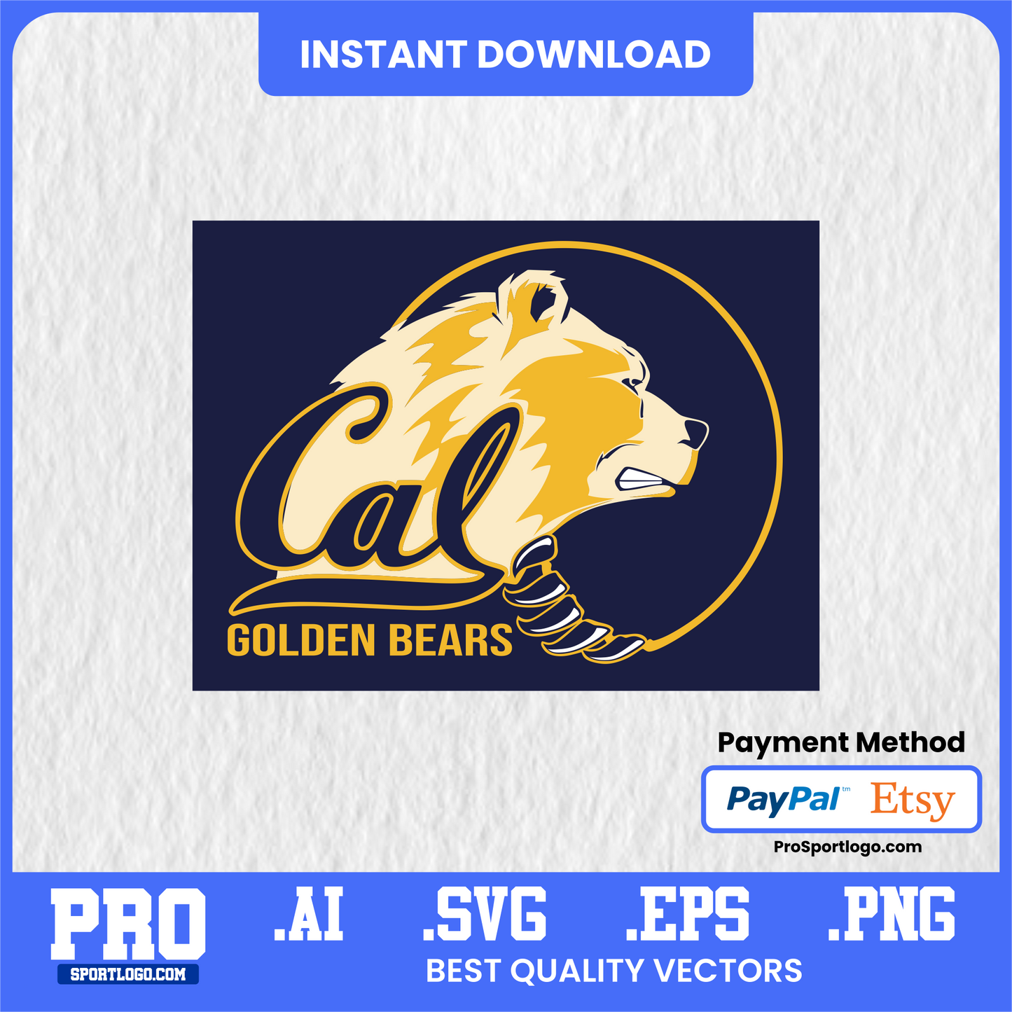 Oski the Bear Mascot Art, Editable Graphic, PDF, AI, PNG