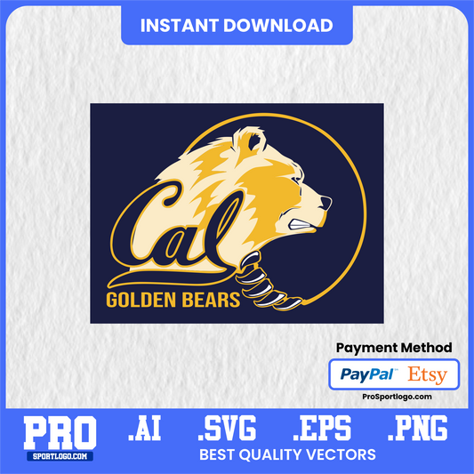 Oski the Bear Mascot Art, Editable Graphic, PDF, AI, PNG