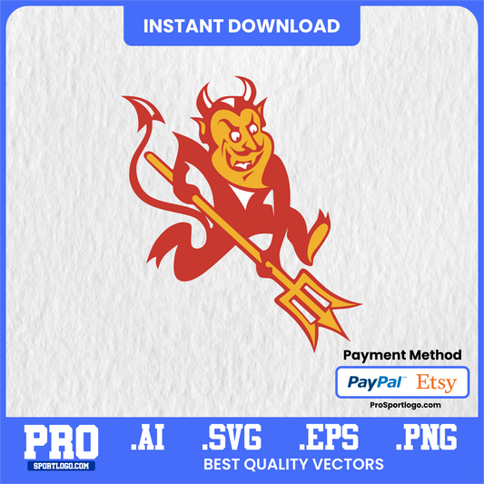 Dickinson Red Devils SVG Files