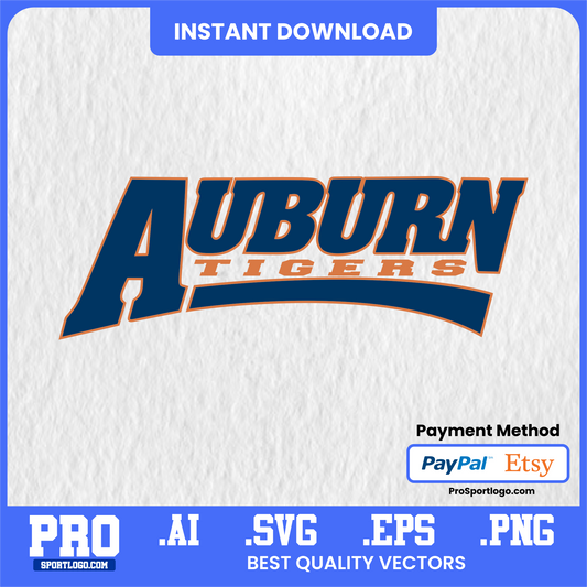Auburn Tigers Sports Poster, High-Resolution, PDF, AI, PNG