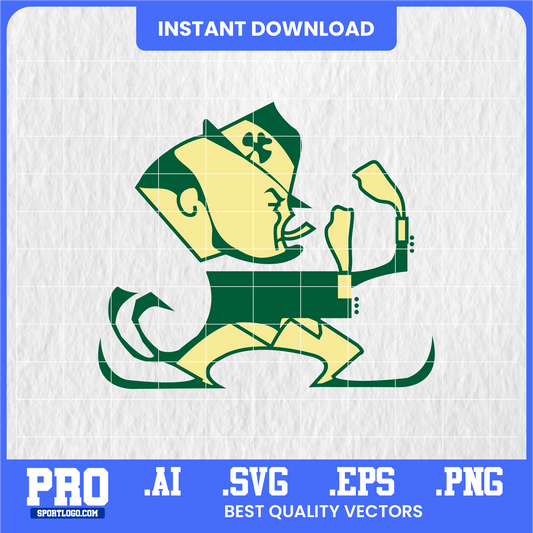 Notre Dame Fighting Irish SVG Cut File | Cricut Silhouette Digital Clipart