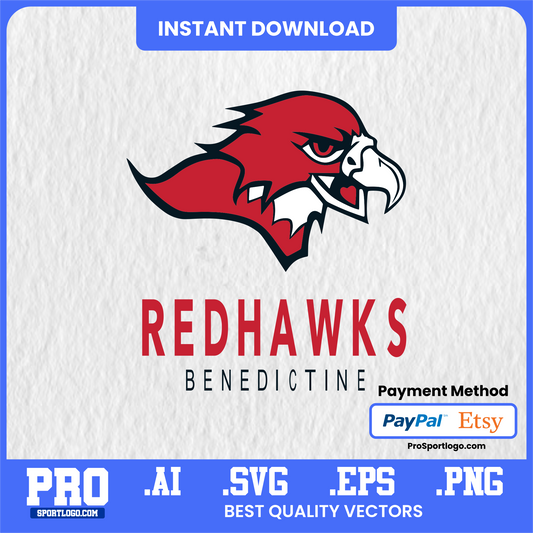 Benedictine Mesa Redhawks Basketball Poster, Coyote Center Theme, Digital Download, PDF, AI, PNG