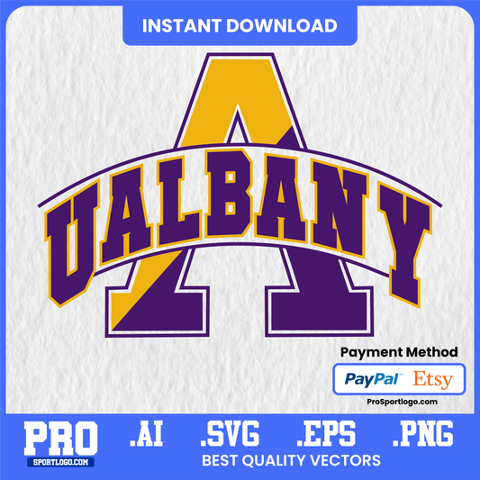 Albany Great Danes Game Day Banner, Editable Vector, PDF, AI, PNG